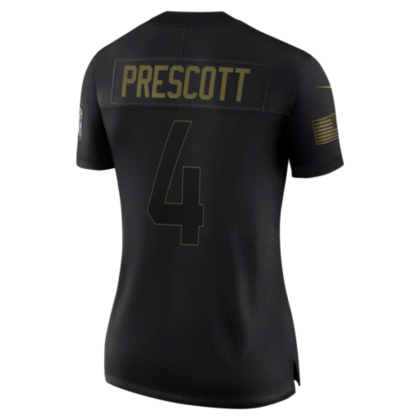 Dallas Cowboys Womens Dak Prescott 4 Nike Limited Salute To Service Jersey Dallas Cowboys Pro